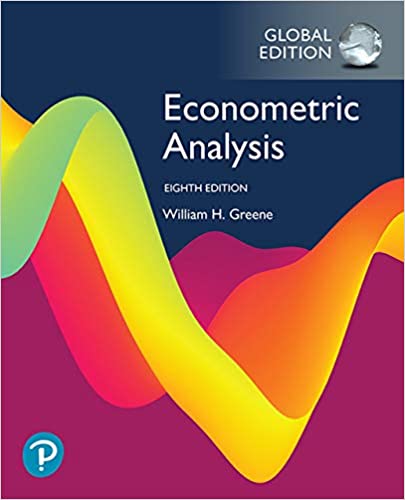 Econometric Analysis, Global Edition (8th Edition) - Original PDF